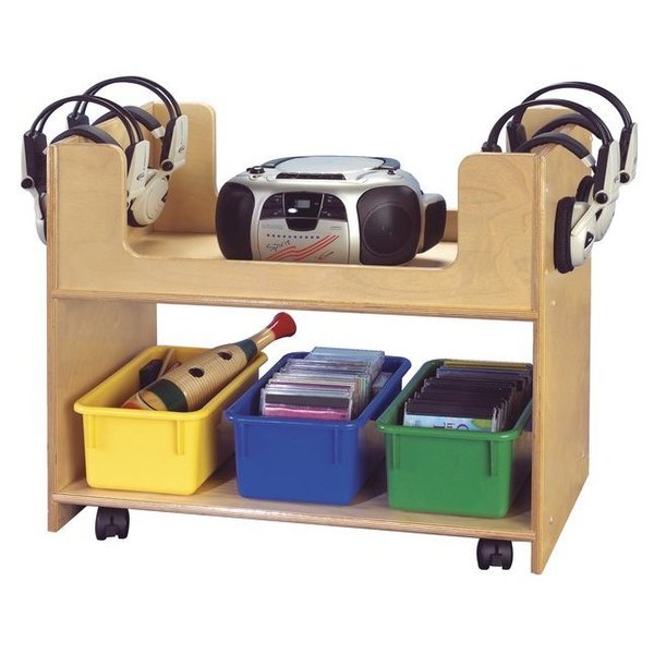 Childcraft Mobile Audio Station, Junior, 27-3/4 x 14-3/4 x 23-3/4 Inches 1301528